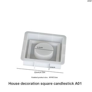 Ý Tưởng Mới Tự Làm Lễ Phục Sinh Kỳ Nghỉ Sáng Tạo Lâu Đài Nến Cơ Sở Silicone Khuôn Cho Hương Liệu Nhà Sáp Ấm Hơn Trang Trí Nội Thất Thủ Công Kit - Product Image 6