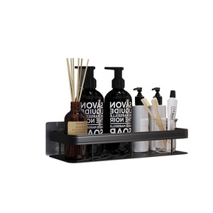 Estante de aluminio para ducha montado en la pared del baño, estantes organizadores, estantes cosméticos, soporte de almacenamiento, accesorios de baño para inodoro, esquina - Product Image 1