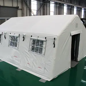 Inflatable Lều y tế cách ly tạm thời bệnh viện glamping khẩn cấp nơi trú ẩn Lều để bán