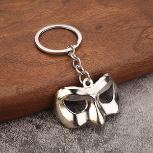 Porte-clés Masque Métallique Vintage <span class=keywords><strong>Green</strong></span> <span class=keywords><strong>Lantern</strong></span>, Pendentif de Sac Masque de Danse <span class=keywords><strong>Super</strong></span>-<span class=keywords><strong>héros</strong></span> de Dessin Animé, Petit Cadeau en Alliage - Product Image 3