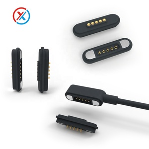 Câble Connecteur Magnétique Pogo Pin Plaqué Or 3A pour Montre Intelligente, 2-9 Broches, à Ressort, Mâle-Femelle, Vente en Gros - Product Image 6