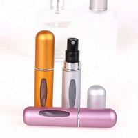 Vente en gros Offre Spéciale mini atomiseur de parfum bouteilles de parfum rechargeables de 5ml flacon pulvérisateur d'atomiseur de parfum en aluminium de taille de voyage