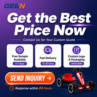 GEEN - Auto Eléctrico para Niños, Karting, Auto de Carreras para Niños Pequeños, Auto de Derrape para Niños, Kart de Cuatro Ruedas