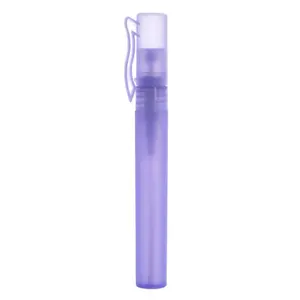 Flacone spray per penna per profumo spray con pompa in plastica riciclata smerigliata rosa da 8ml 10ml all'ingrosso