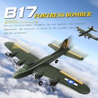 Modèle d'avion HOSHI FX817 FX-817, modèle d'avion télécommandé d'extérieur, avion à voilure fixe, modèle de bombardier B17, jouet planeur en mousse pour enfants, cadeau