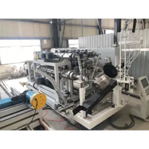 เครื่องผลิตสำหรับท่อบำบัดน้ำเสียสายการผลิตหลอดท่อร้อยสายการผลิต acemien PVC-upvc ความเร็วสูง