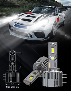 H15 LED Headlight Bulbs Canbus For Volkswagen VW Golf 7 6 MK3 H15 LED High Low Beam <b>Driving</b> <b>Lights</b> DRL - Product Image 6