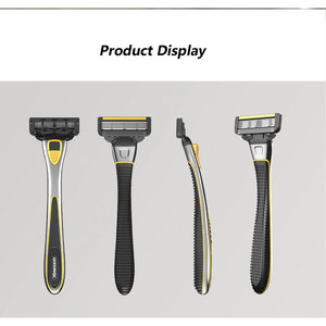 Goodmax Manual <b>Razor</b> 5 Blade Stainless Steel <b>Men</b> Face Shaver - Product Image 5