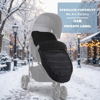 Poussette pour bébé à prix bas de fabricant chinois moderne, sac de couchage pour poussette, sac de couchage extérieur pour bébé, sac de couchage zippé pour poussette