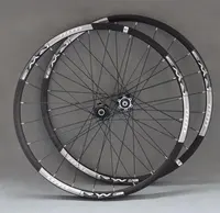 Conjunto de roda de bicicleta 26/27.5 barril dianteiro eixo conjunto roda palin mountain bike disco de freio a disco