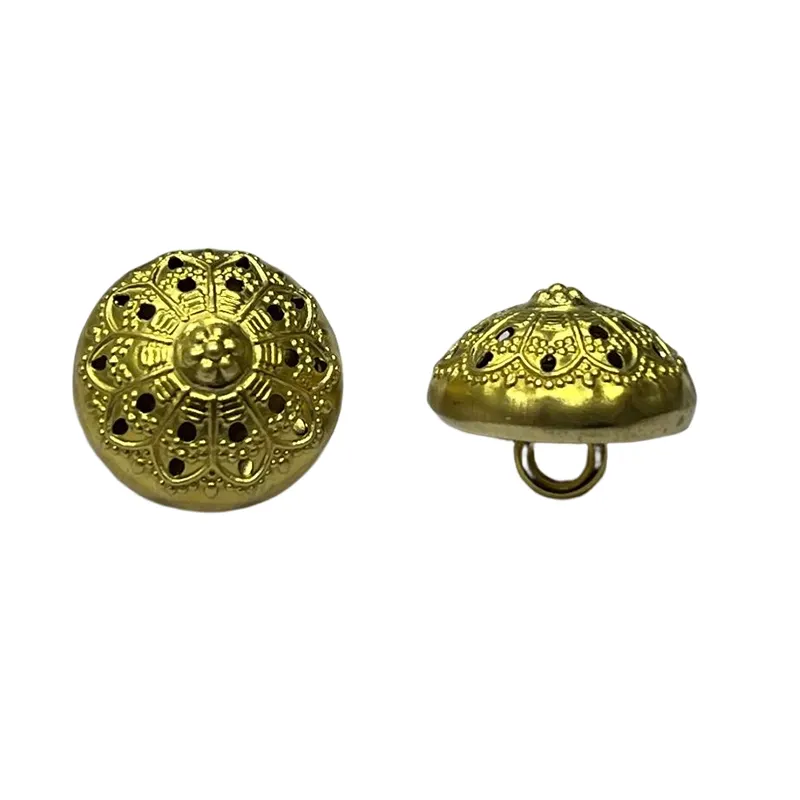 Brass Half Ball Shank Button Metal Sewing Button Blazer Fancy Buttons