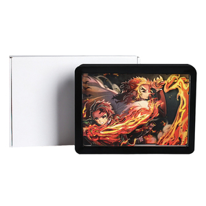 Action Figure di demoni Slayer notte luce carta artigianale attacco personalizzato su Titan Gojo Anime Light Box Anime regalo lampada a LED articoli regalo - Product Image 6