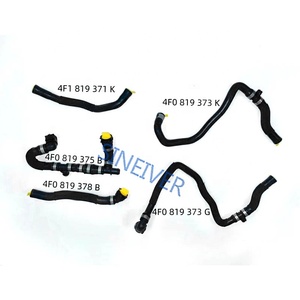 Cho AUDI A6 C6 S6 Phụ tùng xe hơi động cơ Hệ thống làm mát ống nước tản nhiệt ống nước làm mát 4f0819375b 4f1819371k 4f0819373k 4f0819378b - Product Image 1