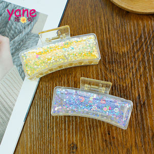 Payetler ve renkli orta boy saç pençe ile kadın quicksand pençe klipleri toptan - Product Image 5