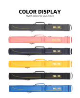 Étui rigide pour queue de billard et de snooker en tissu Oxford imperméable avec logo personnalisé, 2Bx3S, pour la protection d'une queue en deux parties