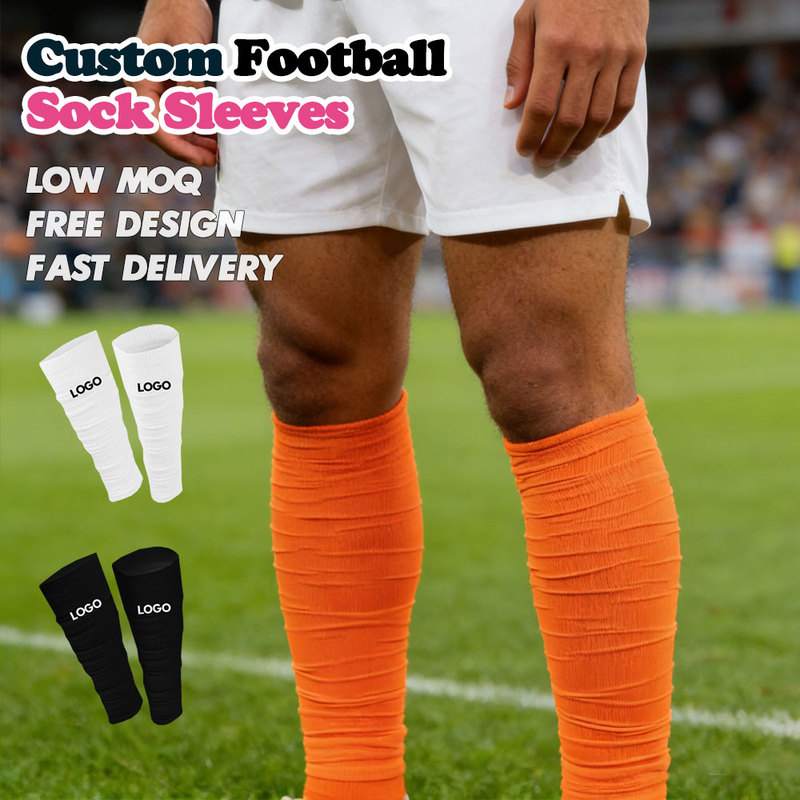 Anti Bacterial Soccer Leg Warmers Breathable