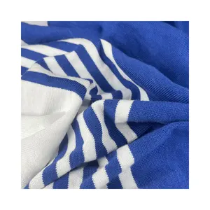 High Quality 330gsm 55% Acrylic 45% Cotton Chunky Drop Knit Plain Jersey Fabric