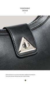 French-style Niche Crescent-shaped Shoulder <b>Bag</b>, Crossbody <b>Bag</b>, Single-shoulder <b>Sling</b> <b>Bag</b> - Product Image 5