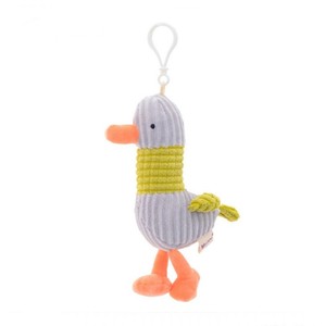 Vendita calda a forma di anatra corda del cane giocattolo cigolante masticare denti interattivi pulizia pesante per masticatori aggressivi - Product Image 1
