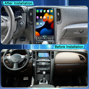 Lecteur DVD de voiture Android 13,6 pouces pour <span class=keywords><strong>Infiniti</strong></span> FX35/FX37/FX50/<span class=keywords><strong>QX70</strong></span> 2009-2016, écran tactile, autoradio multimédia, GPS, Bluetooth, WiFi - Product Image 6