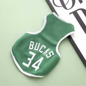 Chaleco de baloncesto para mascotas, ropa deportiva transpirable de verano para perros, gatos, tamaño pequeño y mediano - Product Image 4