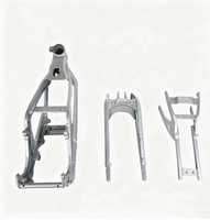 CNC-gefräster 6061 Aluminium-Hauptrahmen Passend für Surron Light Bee Ultra Bee LBX Hyper Bee Elektromotorrad-Zubehör