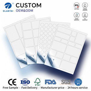 <span class=keywords><strong>Papier</strong></span> d'étiquettes d'expédition thermique directe A4, imperméable, vierge, autocollant, étiquettes de code-barres pour l'emballage de colis e-commerce - Product Image 4