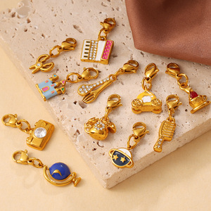 Colgante de Aleación de Zinc con Cierre de Langosta, Estilo Europeo, para Joyería DIY, Regalo Unisex - Product Image 2