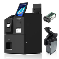 Kiosco de Comida Rápida Multi-Moneda Basado en Android con Pago en Efectivo, Compatible con POS, Escaneo de QR, Pantalla de Alta Resolución y Lector de Códigos de Barras