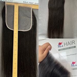 Extensiones de Cabello Humano Brasileño Remy Virgen Baratas HD para Cierre de Encaje 7*7, Paquetes con Cierre, Doble Trama a Máquina, 100 Gramos - Product Image 4