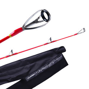 ECOODA ETP Canne à pêche à la traîne pour thon, kit combiné canne et moulinet, canne télescopique portable, moulinet à lancer, ligne de pêche, <span class=keywords><strong>ensemble</strong></span> d'appâts, équipement de pêche - Product Image 1
