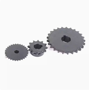 Yimihelong Pignon à 4 points 08B (10-17) S45C Engrenage industriel Noir Personnalisation Standard - Product Image 2