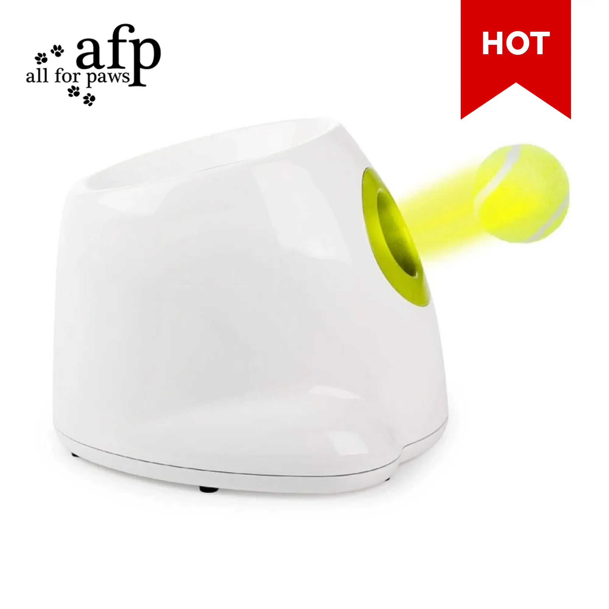 A01 Newest electric interactive throwing training dog fetch toy thrower machine mini tennis automatic dog ball launcher