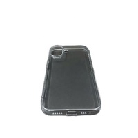 Coque de téléphone rigide en PC transparente, antichoc et anti-jaunissement pour 17/18 Pro