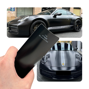 Nouveau <span class=keywords><strong>produit</strong></span> : Film de <span class=keywords><strong>protection</strong></span> de voiture en vinyle céramique noir PPF, anti-rayures et anti-UV, design brillant effet diamant, avec <span class=keywords><strong>protection</strong></span> UV - Product Image 1