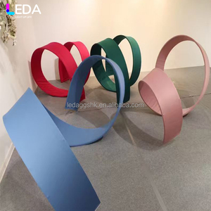 LEDA New Design curve <b>Backdrop</b> Polycarbonate sheet red curtain for wedding <b>Party</b> Decoration - Product Image 6