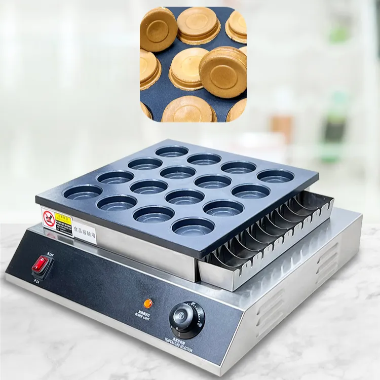 Bestseller elektrische Waffeleisen Maschine Timer Thermostat Reiskuchen Pop Maker Maschine