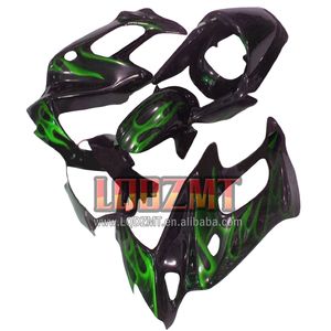 SuperHawk Pour <span class=keywords><strong>HONDA</strong></span> <span class=keywords><strong>VTR</strong></span> <span class=keywords><strong>1000</strong></span> F 1000F VTR1000F 95 96 97 98 99 00 115LQ.205 VTR1000 F <span class=keywords><strong>2001</strong></span> 2002 2003 2004 2005 Carénage Flamme Verte - Product Image 1