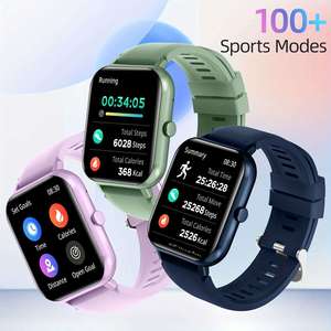 Reloj Inteligente Deportivo con Pantalla TFT de 1.83'', Monitor de Frecuencia Cardíaca, Oxígeno en Sangre, Llamadas por Bluetooth, Resistente al Agua, para Hombres y Mujeres, Compatible con Android e iOS - Product Image 4