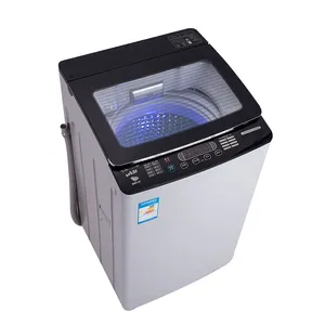 10kg tam otomatik ev çamaşır yıkama makinesi kurutma ile üst yükleme çamaşır makinesi