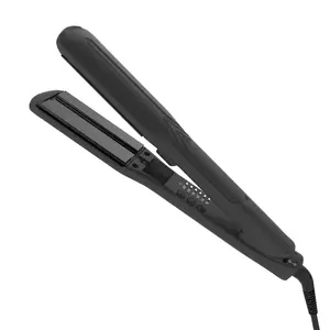 Cerâmica Turmalina Ionic Flat Iron Cabelo Endireitar Temperatura Ajuste Salão Alisador De Cabelo A Vapor