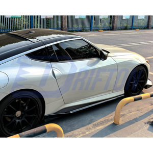 กระโปรงข้างคาร์บอนไฟเบอร์สไตล์ V สำหรับ Nissan Z Fairlady 400Z RZ34 2022 + - Product Image 2