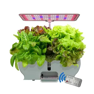 Smart Mini Garden Full-Spectrum 24W Grow Light Smart Garden Pot fioriere 3L Water Tank hydroponic indoor garden con 9 pods