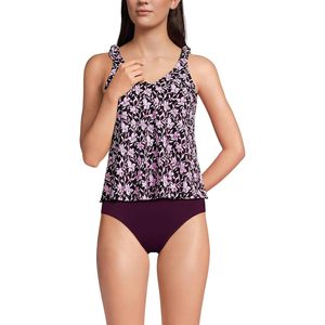 ชุดว่ายน้ำผู้หญิงแบบ Tankini คอวี ทนคลอรีน แขนกุด พิมพ์ลายดิจิทัล ผ้ายืดสแปนเด็กซ์ โพลีเอสเตอร์ - Product Image 1
