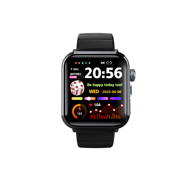 F330 Health Smartwatch with Medical ECG, Uric Acid, and Blood Glucose Monitoring