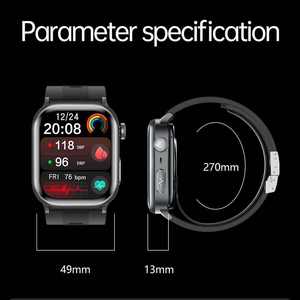 Bracelet de suivi du sommeil TK66, montre connectée sportive étanche, bracelet de santé intelligent, certifié Rohs Fc Ce, pour montre connectée Amoled - Product Image 6
