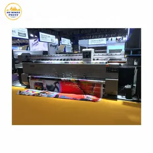 Chinese 3.2m Flag Banner Stretch Fabric Printer 4 Eps I3200 8 Color for Low Transmittance Fabric