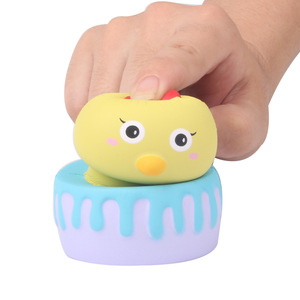Pu Chicken <b>Squishy</b> Toy 2-4 Years Unisex Fidget Stress Relief Gift - Product Image 1