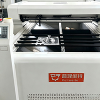 Machine de découpe et de gravure laser CO2 CNC 4x8 pieds 150W-300W Ruida à refroidissement par eau multifonctionnelle pour acrylique, bois, métal