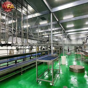 Équipement multifonctionnel pour ligne d'abattage de moutons : levage, découpe, lavage, refroidissement pour usine de transformation d'agneaux - Product Image 5